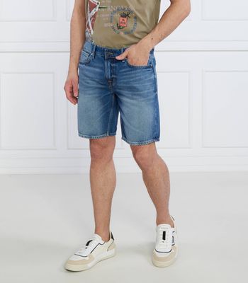 Spodenki męskie letnie casual Guess ze sklepu: Gomez Fashion Store w kategorii: Spodenki męskie - zdjęcie 874714-BD9-10338_GJ232M000067N18