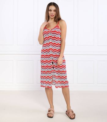 Sukienka prosta na lato Pepe Jeans London ze sklepu: Gomez Fashion Store w kategorii: Sukienki - zdjęcie 874714-BD9-10338_PJ232W000015217