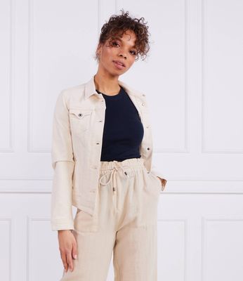 Kurtka damska na wiosnę Pepe Jeans London ze sklepu: Gomez Fashion Store w kategorii: Kurtki damskie - zdjęcie 874714-BD9-10338_PJ232W000032010