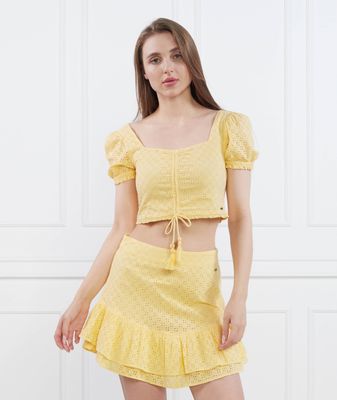Bluzka damska wiosenna Pepe Jeans London ze sklepu: Gomez Fashion Store w kategorii: Bluzki damskie - zdjęcie 874714-BD9-10338_PJ232W000050039