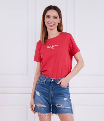Bluzka damska casual Pepe Jeans London ze sklepu: Gomez Fashion Store w kategorii: Bluzki damskie - zdjęcie 874714-BD9-10338_PJ232W000059217