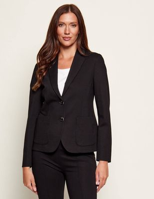 BOSS BLACK - Marynarka jesienny ze sklepu: Gomez Fashion Store w kategorii: Marynarki damskie - zdjęcie 874714-BD9-10338_BB232W000034001
