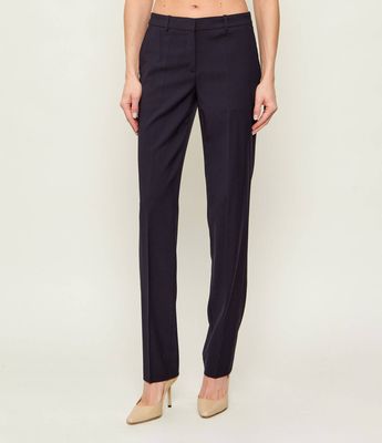 BOSS BLACK - Spodnie damskie casual jesienne ze sklepu: Gomez Fashion Store w kategorii: Spodnie damskie - zdjęcie 874714-BD9-10338_BB232W000035404