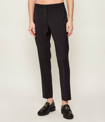 Spodnie damskie casual BOSS BLACK ze sklepu: Gomez Fashion Store w kategorii: Spodnie damskie - zdjęcie 874714-BD9-10338_BB232W000036001