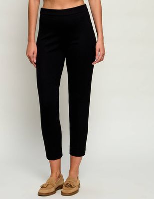 Spodnie damskie na wiosnę jesienne BOSS BLACK ze sklepu: Gomez Fashion Store w kategorii: Spodnie damskie - zdjęcie 874714-BD9-10338_BB232W000037001