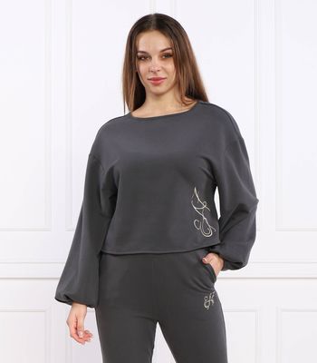 Bluza damska EA7 ze sklepu: Gomez Fashion Store w kategorii: Bluzy damskie - zdjęcie 874714-BD9-10338_E7232W000046217