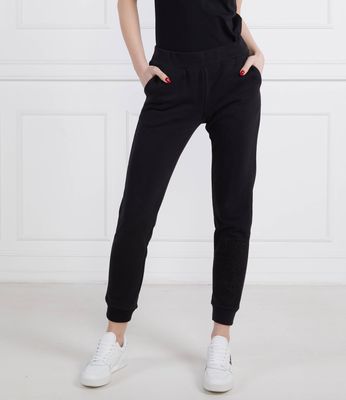 Spodnie damskie jesienne EA7 ze sklepu: Gomez Fashion Store w kategorii: Spodnie damskie - zdjęcie 874714-BD9-10338_E7232W000071012