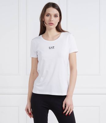 Bluzka damska EA7 ze sklepu: Gomez Fashion Store w kategorii: Bluzki damskie - zdjęcie 874714-BD9-10338_E7232W000078100