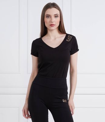 Bluzka damska na wiosnę EA7 ze sklepu: Gomez Fashion Store w kategorii: Bluzki damskie - zdjęcie 874714-BD9-10338_E7232W000081012