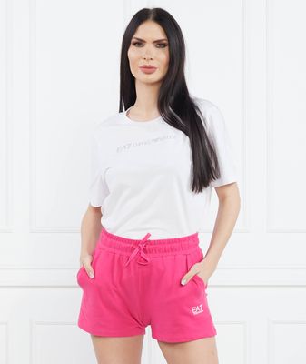 Bluzka damska casual EA7 ze sklepu: Gomez Fashion Store w kategorii: Bluzki damskie - zdjęcie 874714-BD9-10338_E7232W000082459