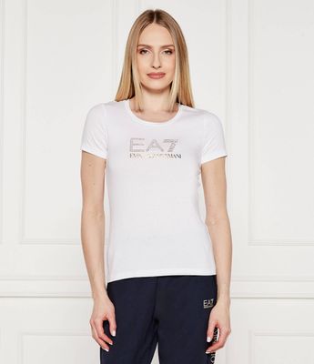 Bluzka damska młodzieżowa EA7 ze sklepu: Gomez Fashion Store w kategorii: Bluzki damskie - zdjęcie 874714-BD9-10338_E7232W000109100