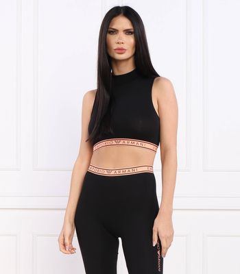 Bluzka damska casual Emporio Armani ze sklepu: Gomez Fashion Store w kategorii: Bluzki damskie - zdjęcie 874714-BD9-10338_EB232W000027020