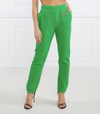 Spodnie damskie w sportowym stylu Chiara Ferragni ze sklepu: Gomez Fashion Store w kategorii: Spodnie damskie - zdjęcie 874714-BD9-10338_CF232W000008017
