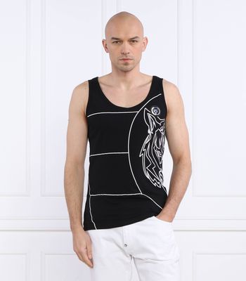 Plein Sport - T-shirt męski w stylu młodzieżowym ze sklepu: Gomez Fashion Store w kategorii: T-shirty męskie - zdjęcie 874714-BD9-10338_PS232M000032029