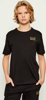 T-shirt chłopięce na lato EA7 ze sklepu: Gomez Fashion Store w kategorii: T-shirty chłopięce
