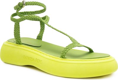 Patrizia Pepe - Sandały damskie na lato ze sklepu: Gomez Fashion Store w kategorii: Sandały damskie - zdjęcie 874714-BD9-10338_PK232W000010306