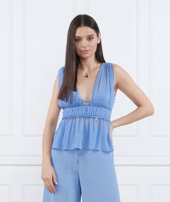 Bluzka damska letnia Patrizia Pepe ze sklepu: Gomez Fashion Store w kategorii: Bluzki damskie - zdjęcie 874714-BD9-10338_PK232W000046297