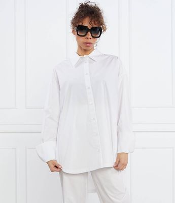 Koszula damska elegancka Patrizia Pepe ze sklepu: Gomez Fashion Store w kategorii: Koszule damskie - zdjęcie 874714-BD9-10338_PK232W000050099