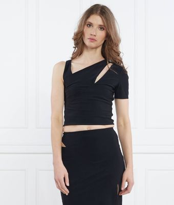 Bluzka damska na wiosnę Patrizia Pepe ze sklepu: Gomez Fashion Store w kategorii: Bluzki damskie - zdjęcie 874714-BD9-10338_PK232W000063049