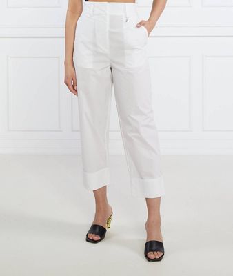 Spodnie damskie na wiosnę Patrizia Pepe ze sklepu: Gomez Fashion Store w kategorii: Spodnie damskie - zdjęcie 874714-BD9-10338_PK232W000069099
