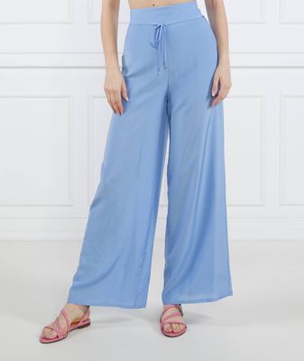 Spodnie damskie na lato retro Patrizia Pepe ze sklepu: Gomez Fashion Store w kategorii: Spodnie damskie - zdjęcie 874714-BD9-10338_PK232W000077297