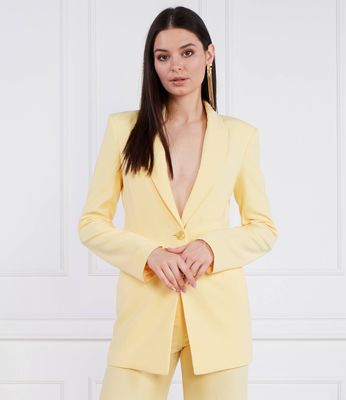 Marynarka na wiosnę Patrizia Pepe ze sklepu: Gomez Fashion Store w kategorii: Marynarki damskie - zdjęcie 874714-BD9-10338_PK232W000084296