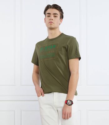G-Star Raw - T-shirt męski w stylu młodzieżowym ze sklepu: Gomez Fashion Store w kategorii: T-shirty męskie - zdjęcie 874714-BD9-10338_GS232M000017104