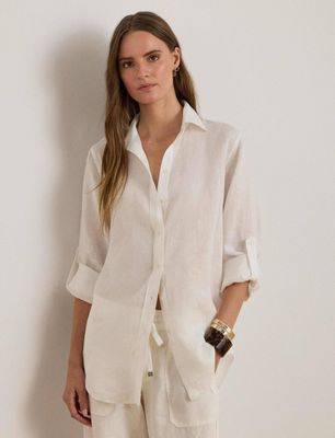 Koszula damska na wiosnę LAUREN RALPH LAUREN ze sklepu: Gomez Fashion Store w kategorii: Koszule damskie - zdjęcie 874714-BD9-10338_RL232W000048B62