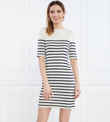 Sukienka prosta LAUREN RALPH LAUREN ze sklepu: Gomez Fashion Store w kategorii: Sukienki - zdjęcie 874714-BD9-10338_RL232W000056NG1