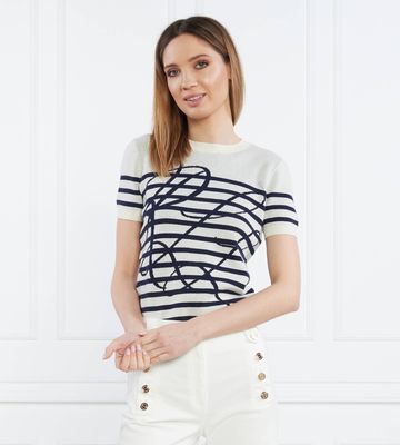 LAUREN RALPH LAUREN - Bluzka damska w stylu młodzieżowym ze sklepu: Gomez Fashion Store w kategorii: Bluzki damskie - zdjęcie 874714-BD9-10338_RL232W000059NG2