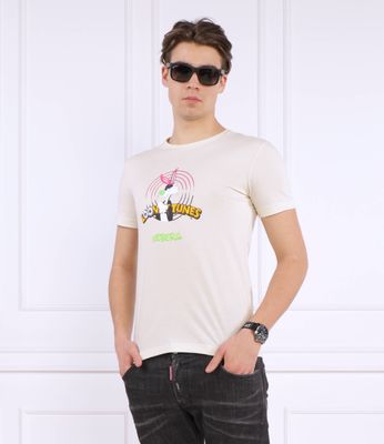 T-shirt męski Iceberg ze sklepu: Gomez Fashion Store w kategorii: T-shirty męskie - zdjęcie 874714-BD9-10338_II232M000009028