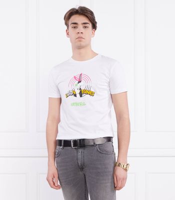 T-shirt męski młodzieżowy Iceberg ze sklepu: Gomez Fashion Store w kategorii: T-shirty męskie - zdjęcie 874714-BD9-10338_II232M000009101