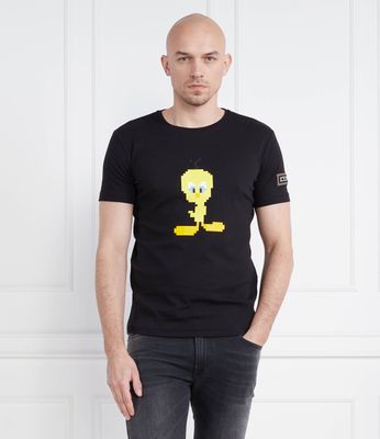 T-shirt męski na wiosnę Iceberg ze sklepu: Gomez Fashion Store w kategorii: T-shirty męskie - zdjęcie 874714-BD9-10338_II232M000010900