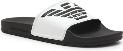 Emporio Armani - Klapki męskie na lato ze sklepu: Gomez Fashion Store w kategorii: Klapki męskie - zdjęcie 874714-BD9-10338_EW232W000001K33