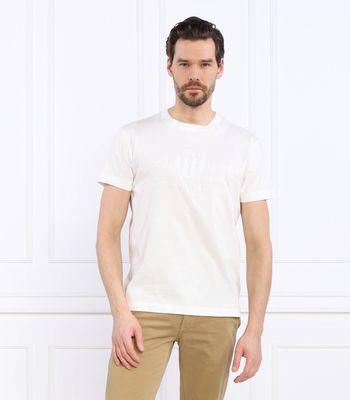 T-shirt męski casualowy Gant ze sklepu: Gomez Fashion Store w kategorii: T-shirty męskie - zdjęcie 874714-BD9-10338_GA232M000022113