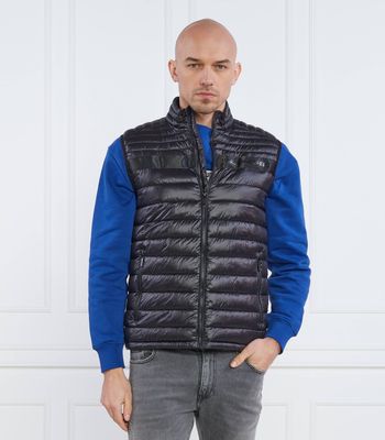 Karl Lagerfeld - Kamizelka męska casual ze sklepu: Gomez Fashion Store w kategorii: Kamizelki męskie - zdjęcie 874714-BD9-10338_KL232M000032990