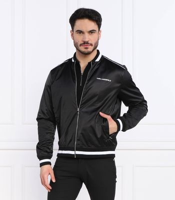 Kurtka męska na jesień Karl Lagerfeld ze sklepu: Gomez Fashion Store w kategorii: Kurtki męskie - zdjęcie 874714-BD9-10338_KL232M000037990