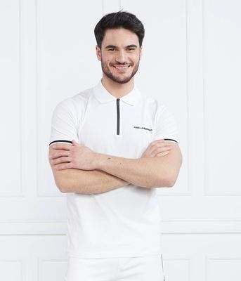 T-shirt męski casual Karl Lagerfeld ze sklepu: Gomez Fashion Store w kategorii: T-shirty męskie - zdjęcie 874714-BD9-10338_KL232M000053007