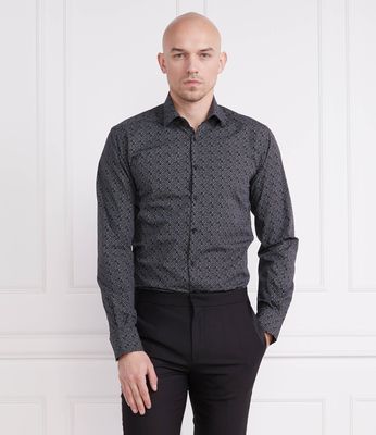 Karl Lagerfeld - Koszula męska wiosenna ze sklepu: Gomez Fashion Store w kategorii: Koszule męskie - zdjęcie 874714-BD9-10338_KL232M000067991