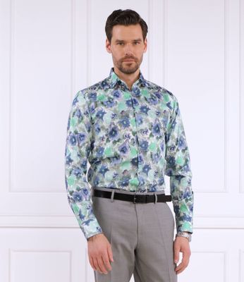 Karl Lagerfeld - Koszula męska z kołnierzykiem button down ze sklepu: Gomez Fashion Store w kategorii: Koszule męskie - zdjęcie 874714-BD9-10338_KL232M000075690