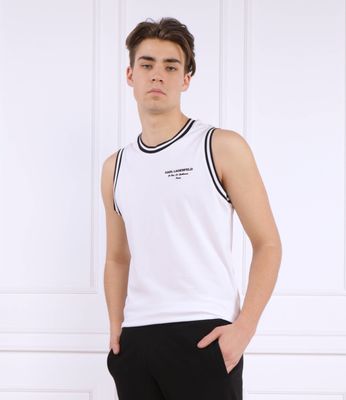Karl Lagerfeld - T-shirt męski na wiosnę ze sklepu: Gomez Fashion Store w kategorii: T-shirty męskie - zdjęcie 874714-BD9-10338_KL232M000108007