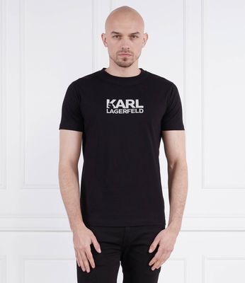 Karl Lagerfeld - T-shirt męski ze sklepu: Gomez Fashion Store w kategorii: T-shirty męskie - zdjęcie 874714-BD9-10338_KL232M000122015
