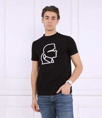 T-shirt męski Karl Lagerfeld ze sklepu: Gomez Fashion Store w kategorii: T-shirty męskie - zdjęcie 874714-BD9-10338_KL232M000128990