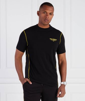T-shirt męski casualowy Karl Lagerfeld ze sklepu: Gomez Fashion Store w kategorii: T-shirty męskie - zdjęcie 874714-BD9-10338_KL232M000130B93