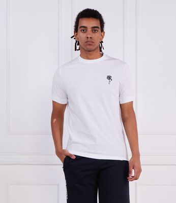 T-shirt męski wiosenny Karl Lagerfeld ze sklepu: Gomez Fashion Store w kategorii: T-shirty męskie - zdjęcie 874714-BD9-10338_KL232M000134007