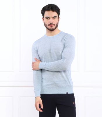 Sweter męski casual Paul&Shark ze sklepu: Gomez Fashion Store w kategorii: Swetry męskie - zdjęcie 874714-BD9-10338_PU232M000021363