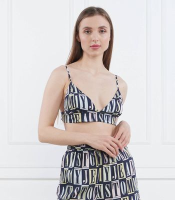 Tommy Jeans - Biustonosz z napisami ze sklepu: Gomez Fashion Store w kategorii: Biustonosze - zdjęcie 874714-BD9-10338_TM232W000069D38