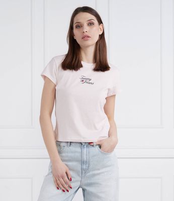Bluzka damska na wiosnę Tommy Jeans ze sklepu: Gomez Fashion Store w kategorii: Bluzki damskie - zdjęcie 874714-BD9-10338_TM232W000108160