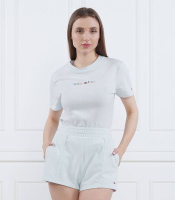 Bluzka damska na wiosnę młodzieżowa Tommy Jeans ze sklepu: Gomez Fashion Store w kategorii: Bluzki damskie - zdjęcie 874714-BD9-10338_TM232W000111158