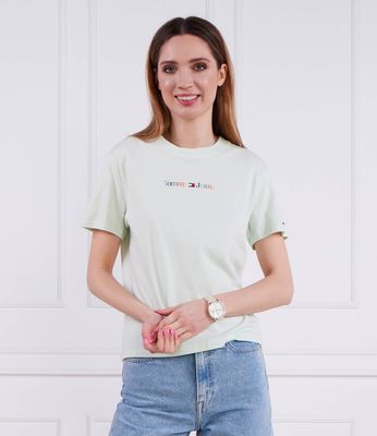 Tommy Jeans - Bluzka damska casualowa ze sklepu: Gomez Fashion Store w kategorii: Bluzki damskie - zdjęcie 874714-BD9-10338_TM232W000111152